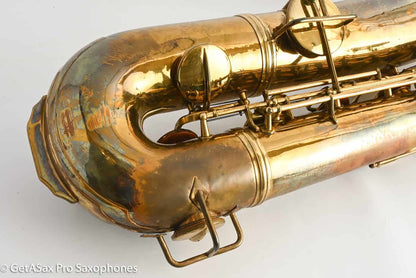 Conn NWII Baritone Saxophone Later Version X Brace Relacquered 226981 Discount 12M