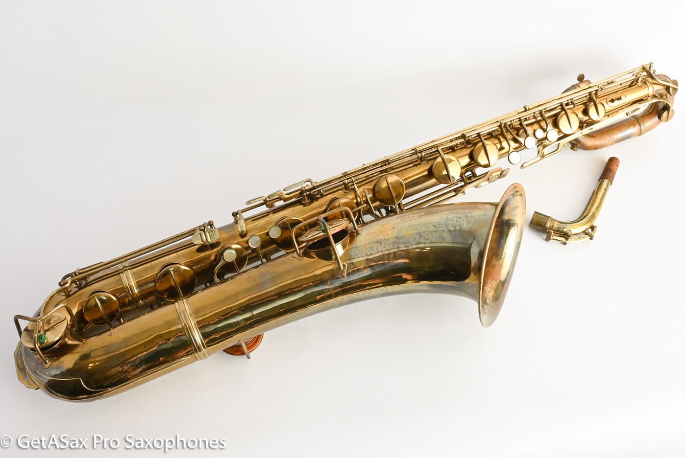 Conn NWII Baritone Saxophone Later Version X Brace Relacquered 226981 Discount 12M