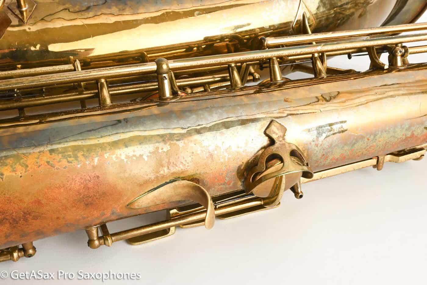 Conn NWII Baritone Saxophone Later Version X Brace Relacquered 226981 Discount 12M