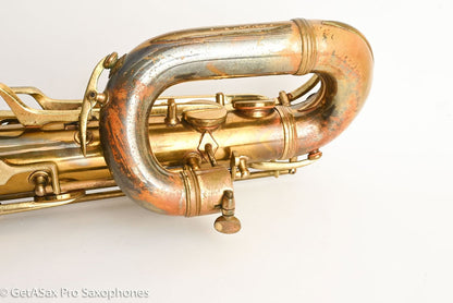 Conn NWII Baritone Saxophone Later Version X Brace Relacquered 226981 Discount 12M