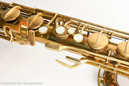 Conn NWII Baritone Saxophone Later Version X Brace Relacquered 226981 Discount 12M
