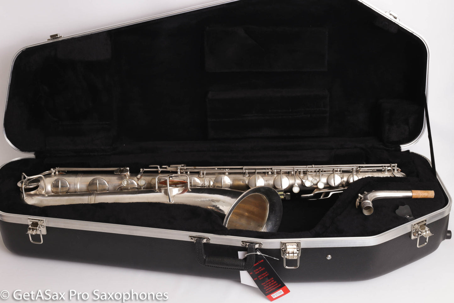 Conn New Wonder II Baritone Silver Plate Aaron Barnard Overhaul Mulligan Serial Fantastic! 189676