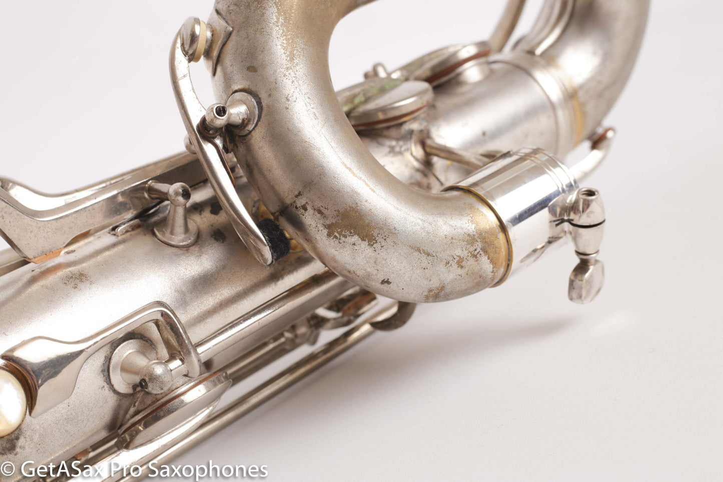 Conn New Wonder II Baritone Silver Plate Aaron Barnard Overhaul Mulligan Serial Fantastic! 189676