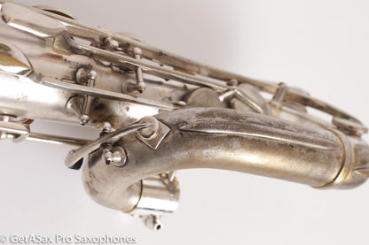 Conn New Wonder II Baritone Silver Plate Aaron Barnard Overhaul Mulligan Serial Fantastic! 189676