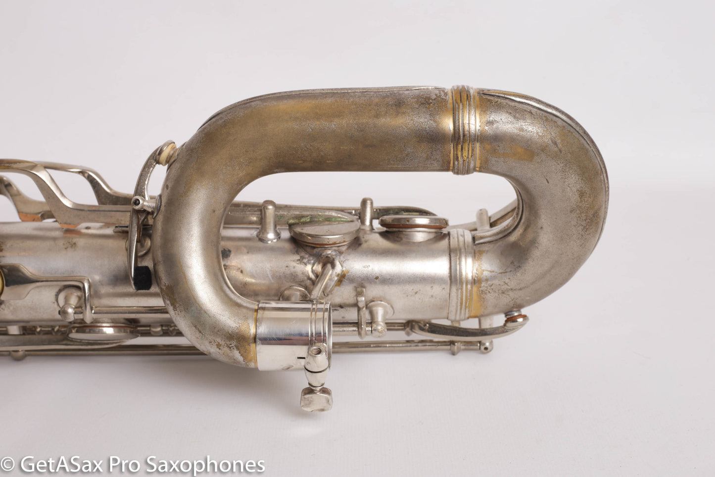 Conn New Wonder II Baritone Silver Plate Aaron Barnard Overhaul Mulligan Serial Fantastic! 189676