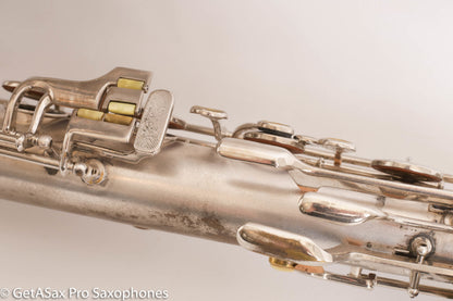 Conn New Wonder II Baritone Silver Plate Aaron Barnard Overhaul Mulligan Serial Fantastic! 189676