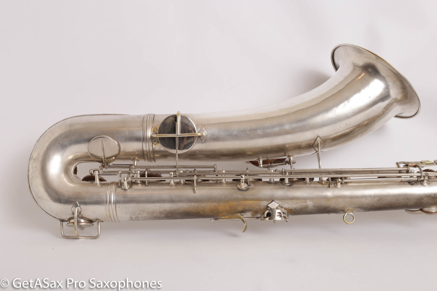 Conn New Wonder II Baritone Silver Plate Aaron Barnard Overhaul Mulligan Serial Fantastic! 189676