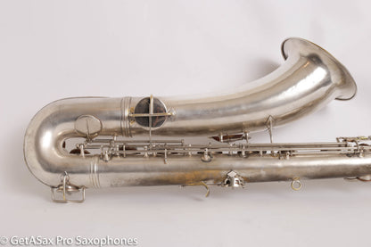 Conn New Wonder II Baritone Silver Plate Aaron Barnard Overhaul Mulligan Serial Fantastic! 189676