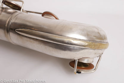 Conn New Wonder II Baritone Silver Plate Aaron Barnard Overhaul Mulligan Serial Fantastic! 189676