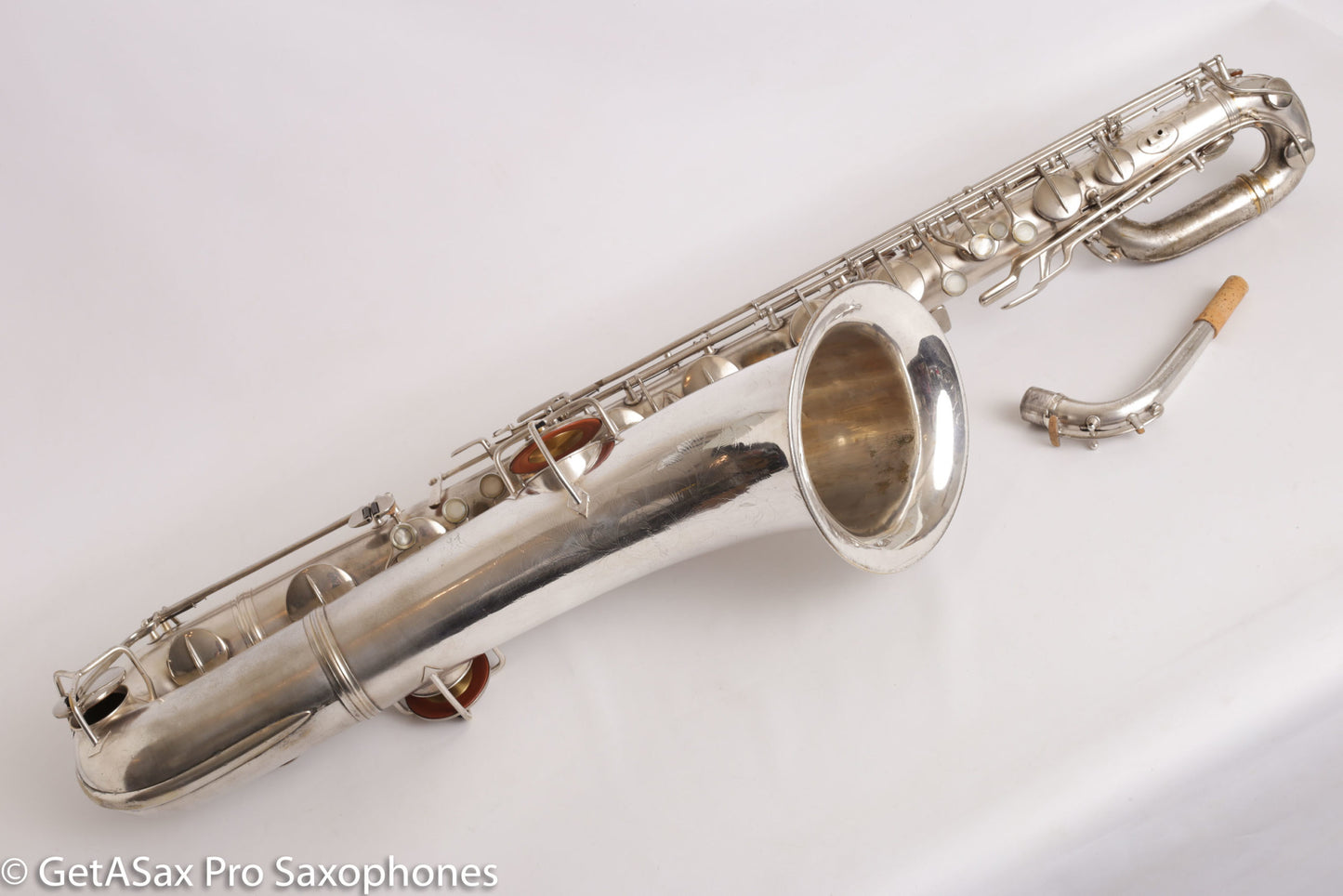 Conn New Wonder II Baritone Silver Plate Aaron Barnard Overhaul Mulligan Serial Fantastic! 189676