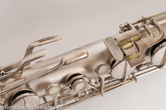 Conn New Wonder II Baritone Silver Plate Aaron Barnard Overhaul Mulligan Serial Fantastic! 189676