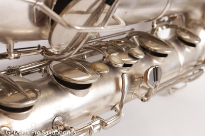 Conn New Wonder II Baritone Silver Plate Aaron Barnard Overhaul Mulligan Serial Fantastic! 189676