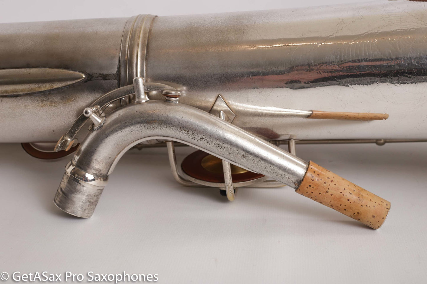 Conn New Wonder II Baritone Silver Plate Aaron Barnard Overhaul Mulligan Serial Fantastic! 189676