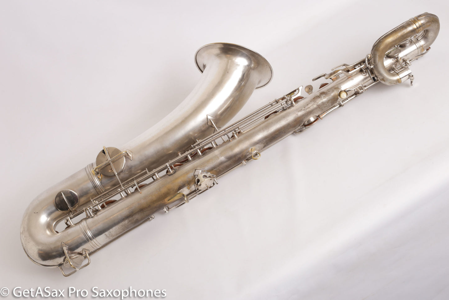 Conn New Wonder II Baritone Silver Plate Aaron Barnard Overhaul Mulligan Serial Fantastic! 189676