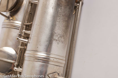 Conn New Wonder II Baritone Silver Plate Aaron Barnard Overhaul Mulligan Serial Fantastic! 189676