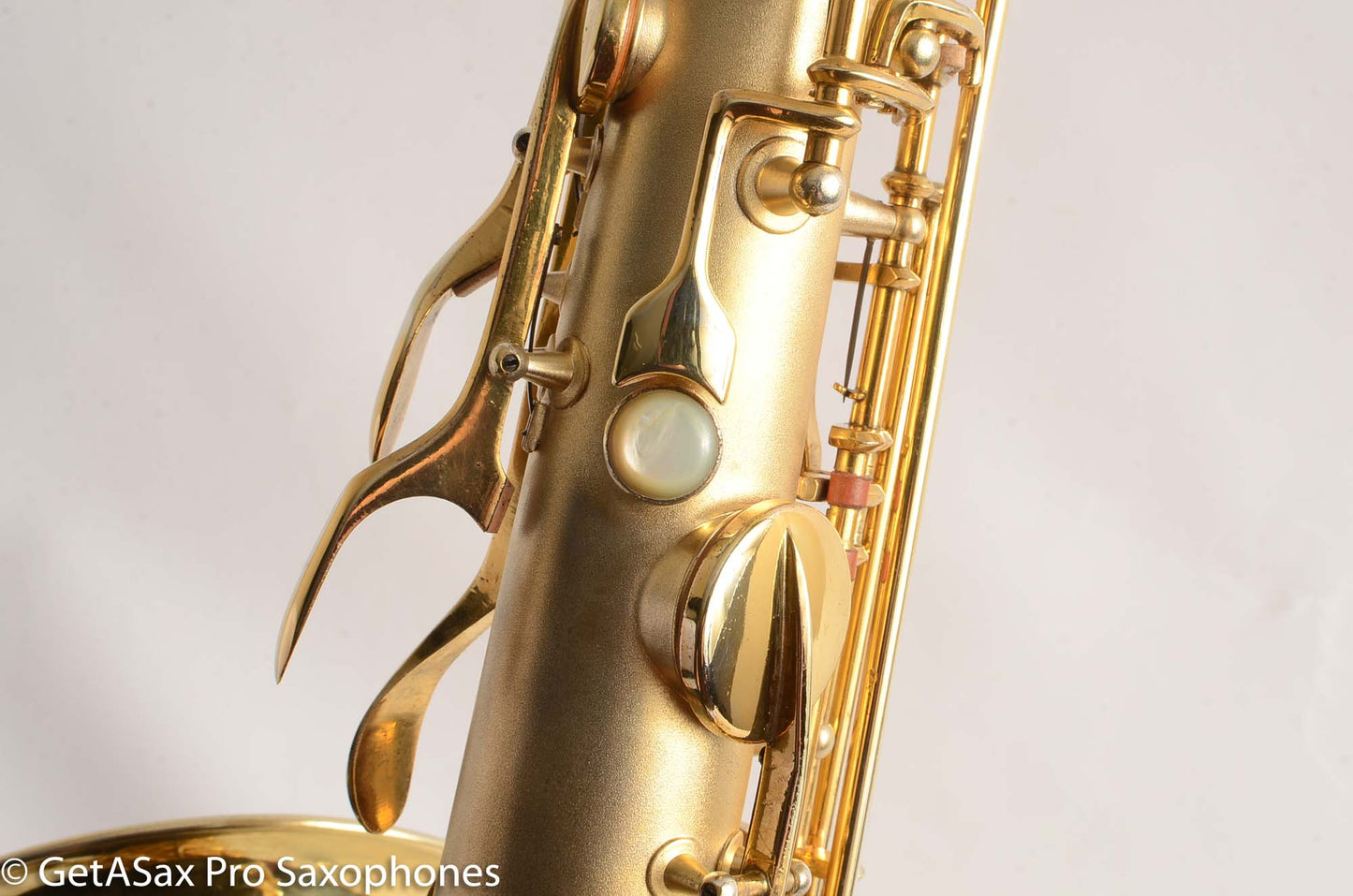 Conn New Wonder II Tenor Original Gold Plate Near Mint Fresh Overhaul Excellent Player 198048