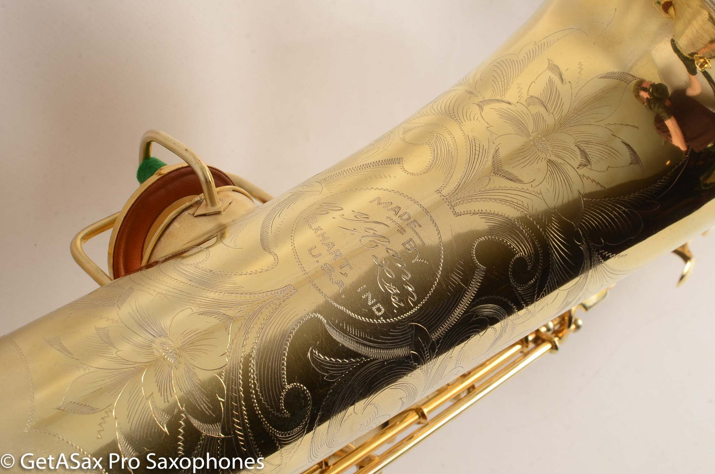 Conn New Wonder II Tenor Original Gold Plate Near Mint Fresh Overhaul Excellent Player 198048