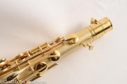 Conn New Wonder II Tenor Original Gold Plate Near Mint Fresh Overhaul Excellent Player 198048