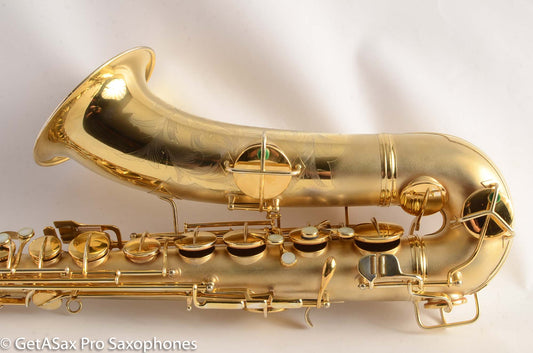 Conn New Wonder II Tenor Original Gold Plate Near Mint Fresh Overhaul Excellent Player 198048