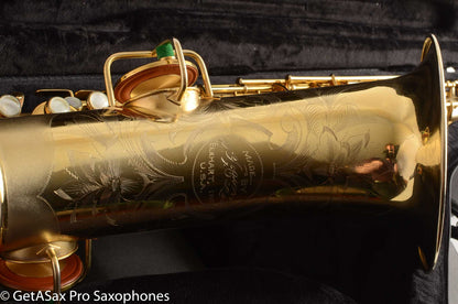Conn New Wonder II Tenor Original Gold Plate Near Mint Fresh Overhaul Excellent Player 198048