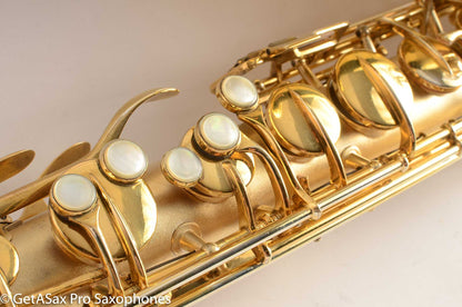 Conn New Wonder II Tenor Original Gold Plate Near Mint Fresh Overhaul Excellent Player 198048