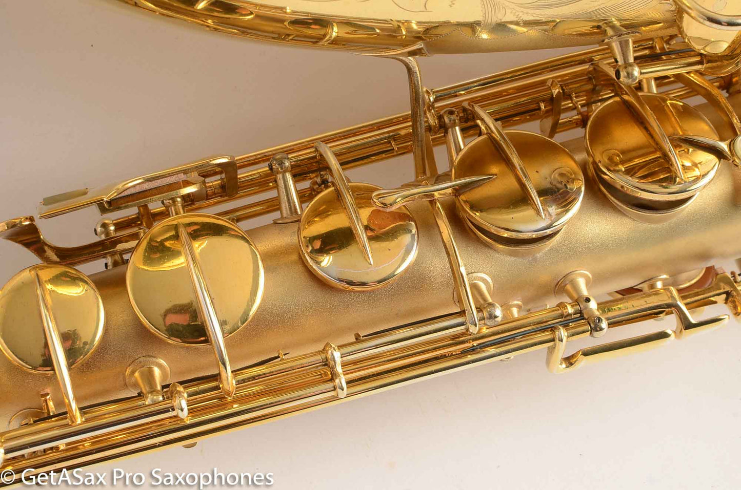Conn New Wonder II Tenor Original Gold Plate Near Mint Fresh Overhaul Excellent Player 198048