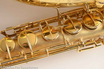Conn New Wonder II Tenor Original Gold Plate Near Mint Fresh Overhaul Excellent Player 198048