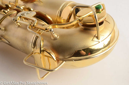 Conn New Wonder II Tenor Original Gold Plate Near Mint Fresh Overhaul Excellent Player 198048