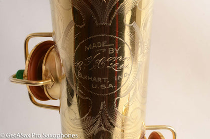 Conn New Wonder II Tenor Original Gold Plate Near Mint Fresh Overhaul Excellent Player 198048
