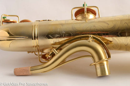 Conn New Wonder II Tenor Original Gold Plate Near Mint Fresh Overhaul Excellent Player 198048