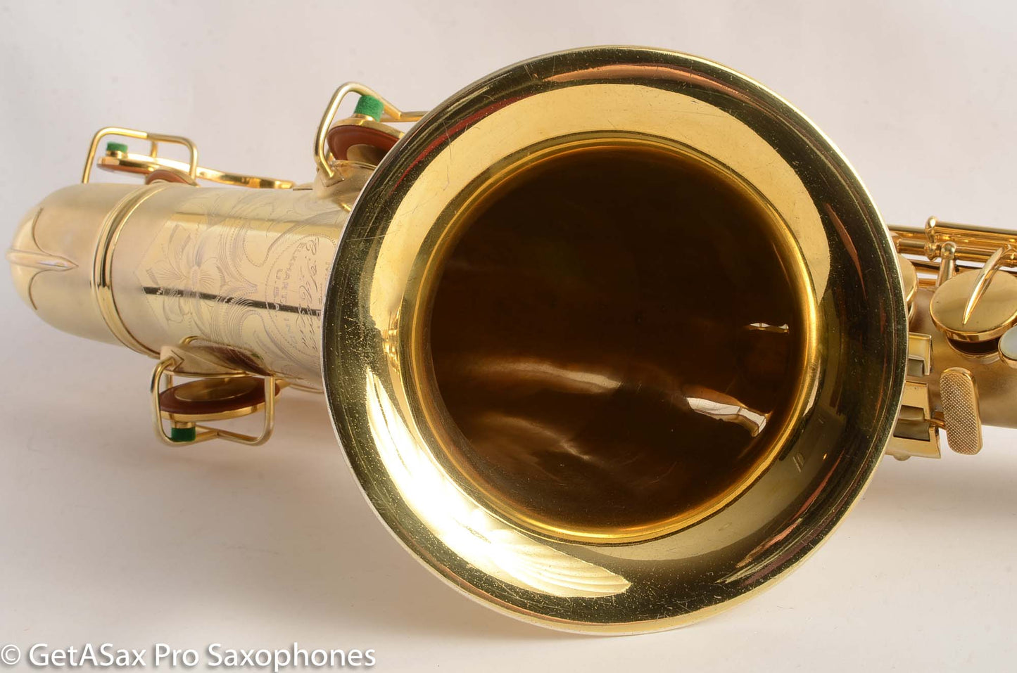 Conn New Wonder II Tenor Original Gold Plate Near Mint Fresh Overhaul Excellent Player 198048