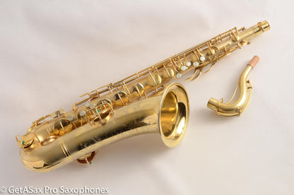 Conn New Wonder II Tenor Original Gold Plate Near Mint Fresh Overhaul Excellent Player 198048