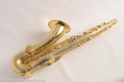 Conn New Wonder II Tenor Original Gold Plate Near Mint Fresh Overhaul Excellent Player 198048