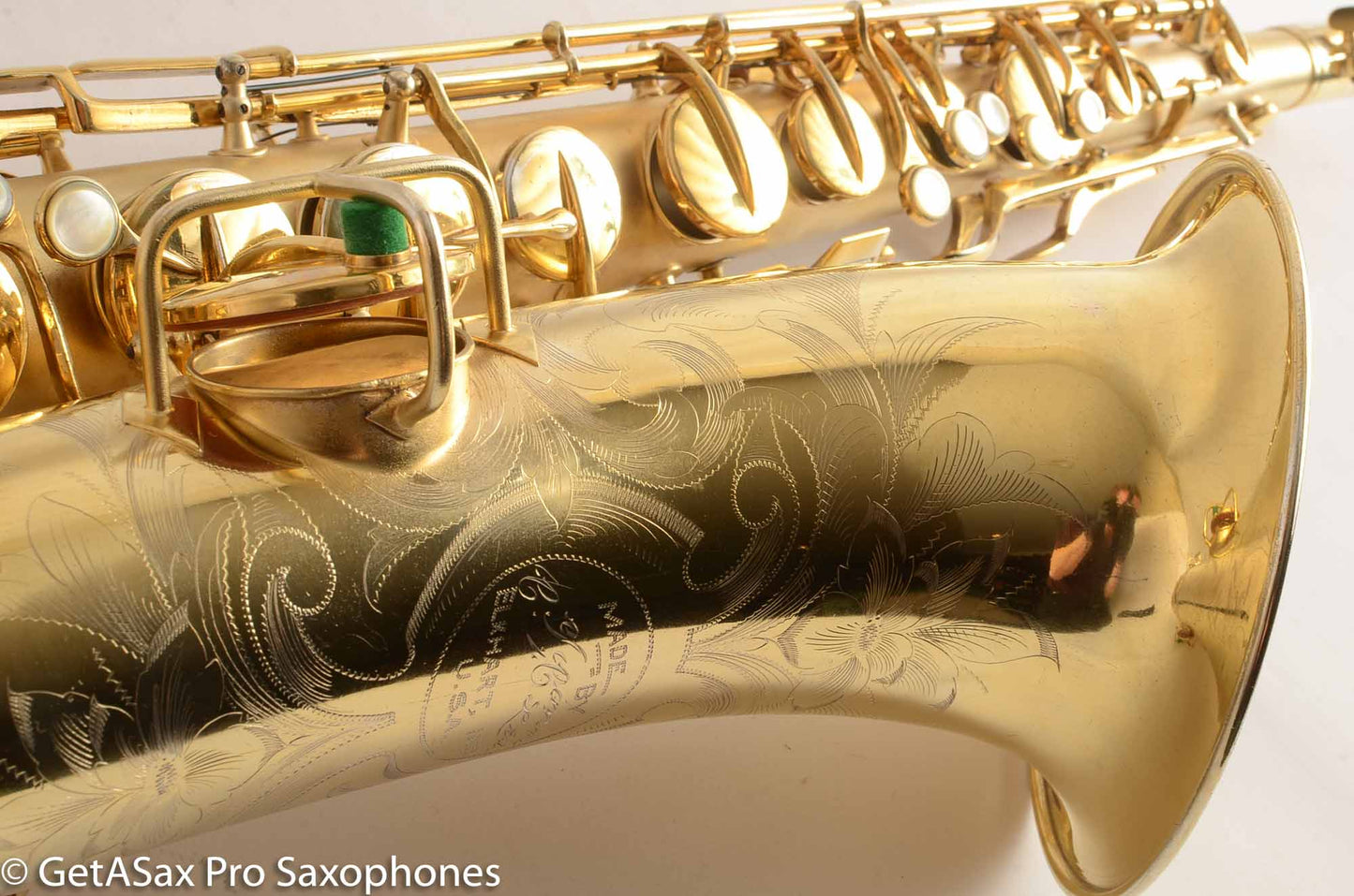 Conn New Wonder II Tenor Original Gold Plate Near Mint Fresh Overhaul Excellent Player 198048