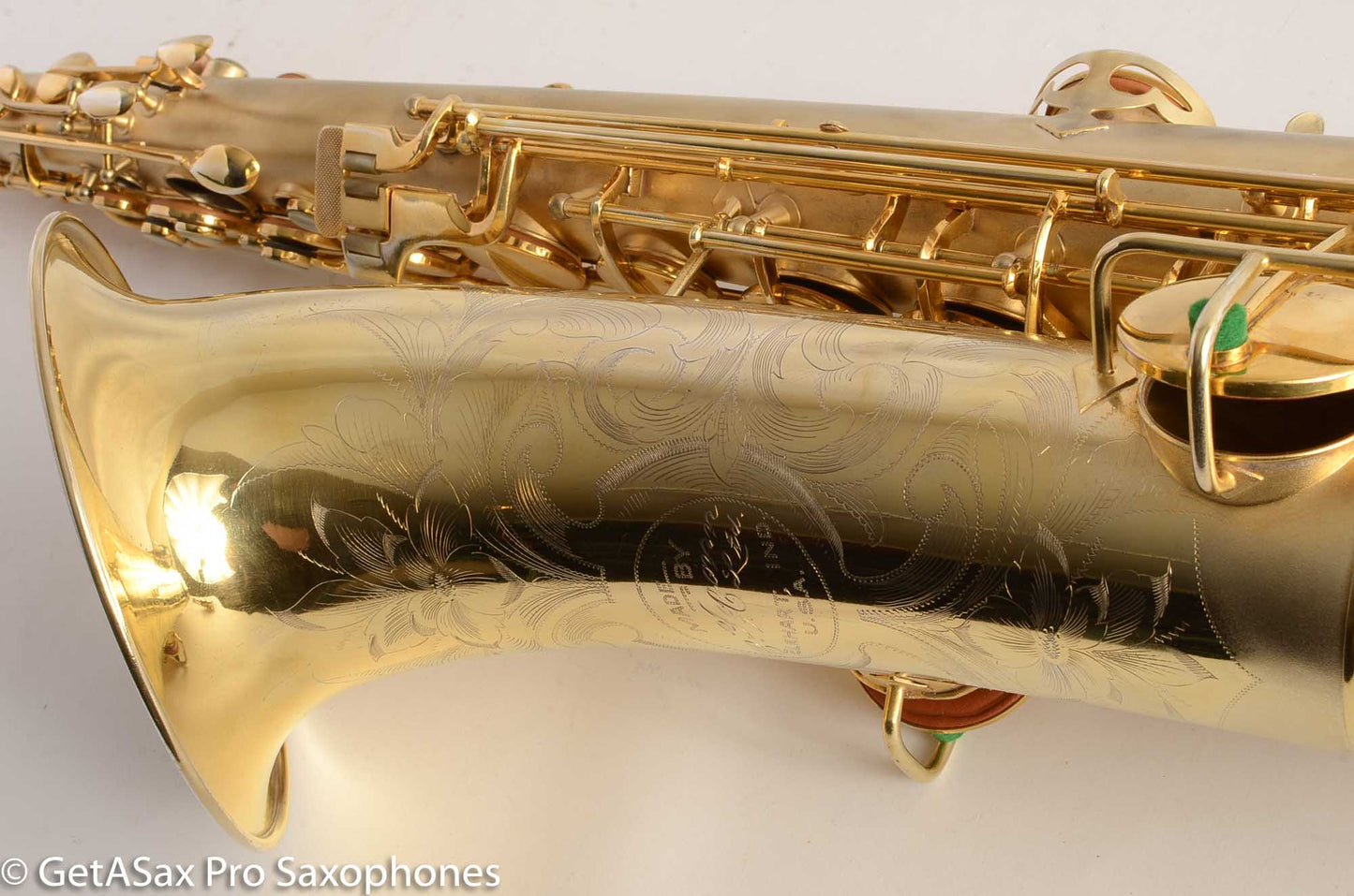 Conn New Wonder II Tenor Original Gold Plate Near Mint Fresh Overhaul Excellent Player 198048