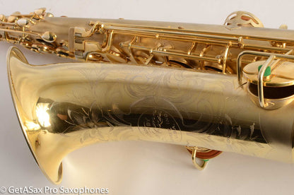 Conn New Wonder II Tenor Original Gold Plate Near Mint Fresh Overhaul Excellent Player 198048