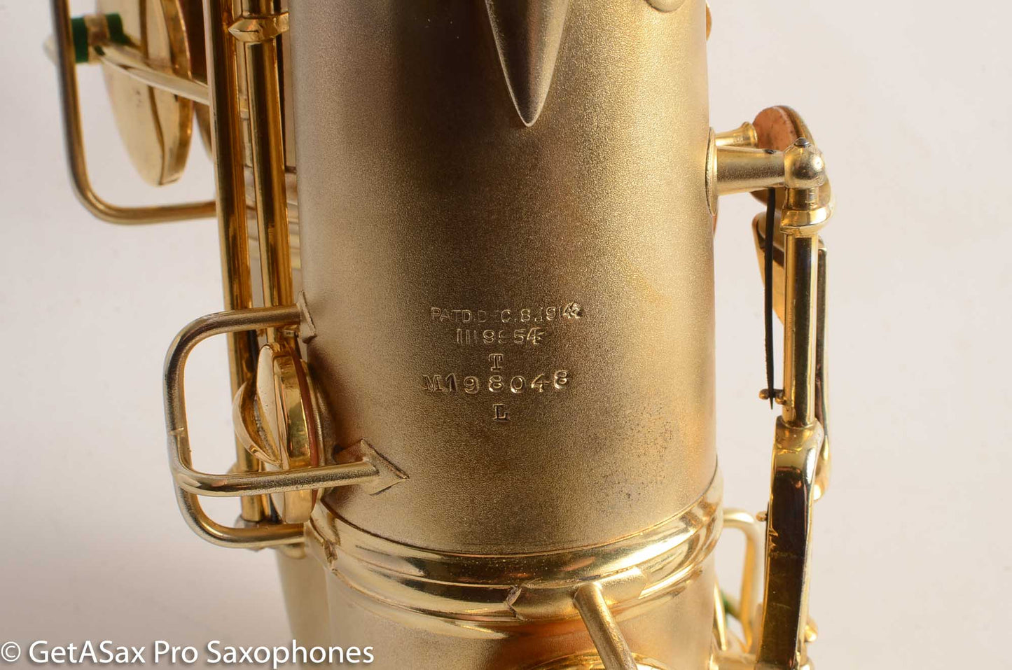 Conn New Wonder II Tenor Original Gold Plate Near Mint Fresh Overhaul Excellent Player 198048