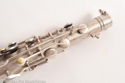 Conn New Wonder II Chu Berry Tenor Saxophone Silver Great Player! 172121