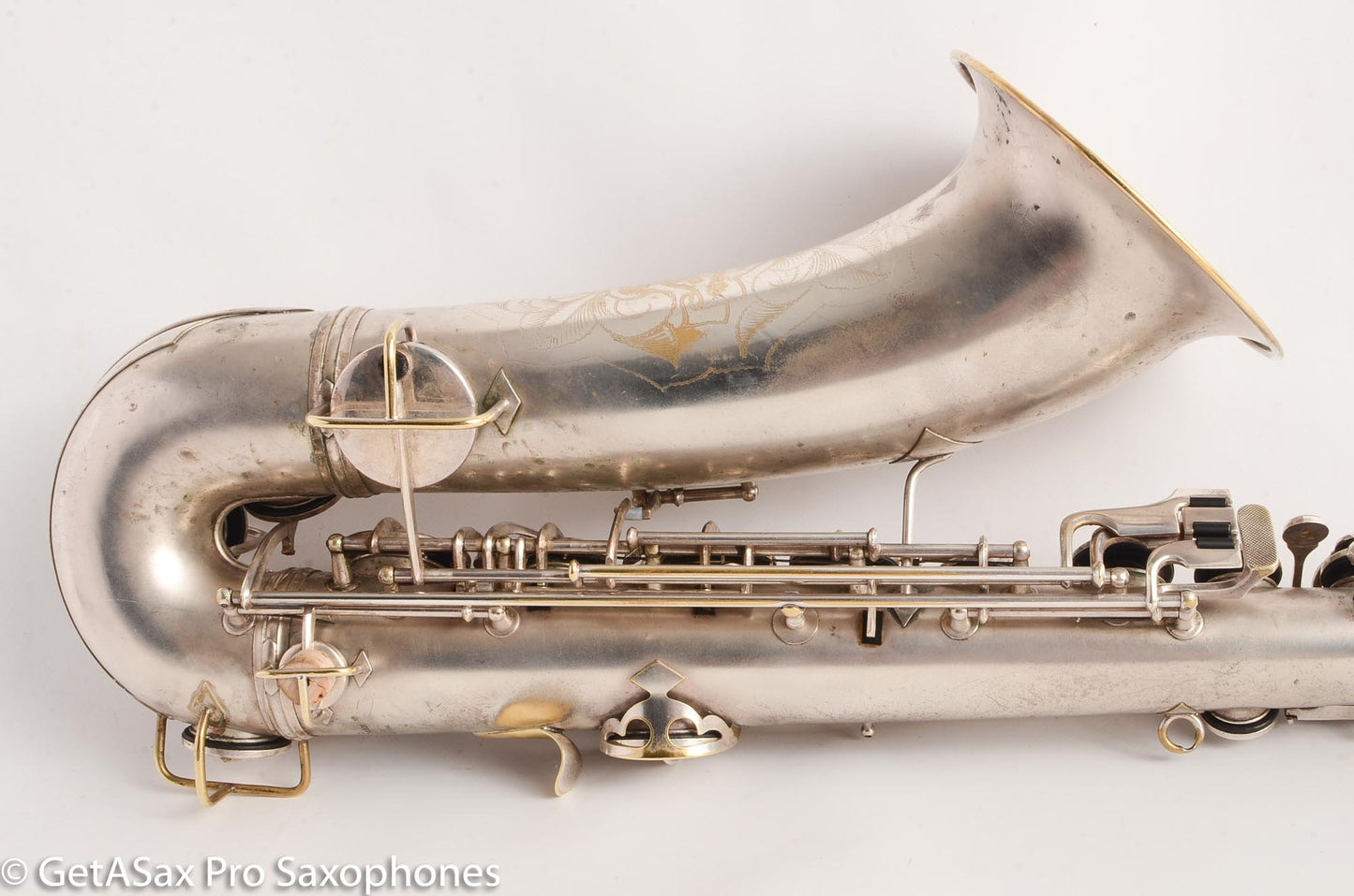Conn New Wonder II Chu Berry Tenor Saxophone Silver Great Player! 172121