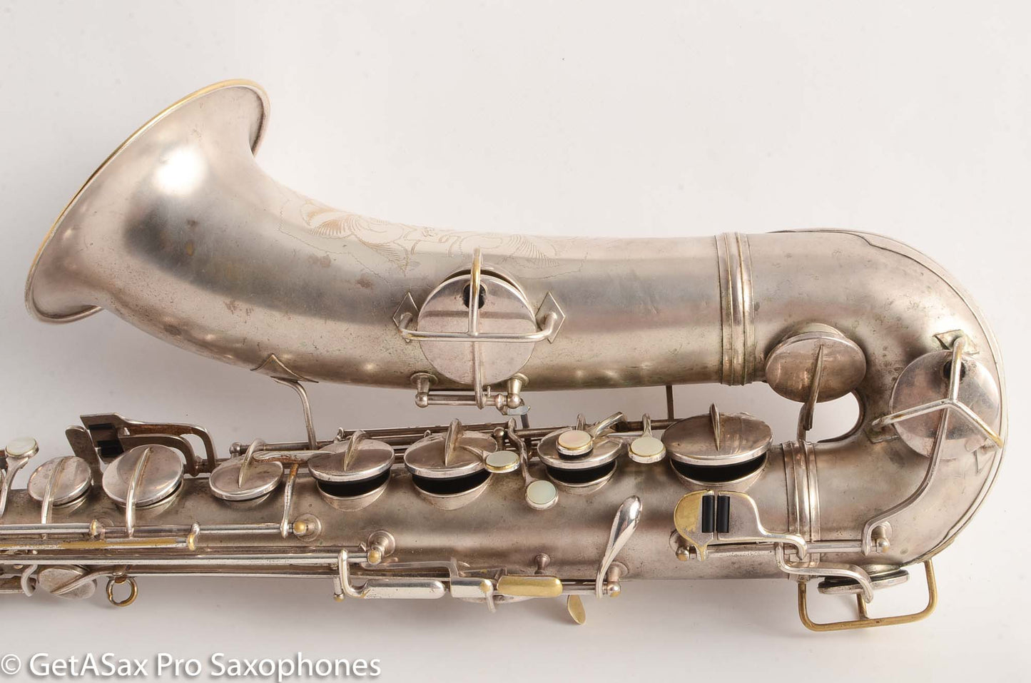 Conn New Wonder II Chu Berry Tenor Saxophone Silver Great Player! 172121