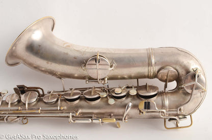 Conn New Wonder II Chu Berry Tenor Saxophone Silver Great Player! 172121