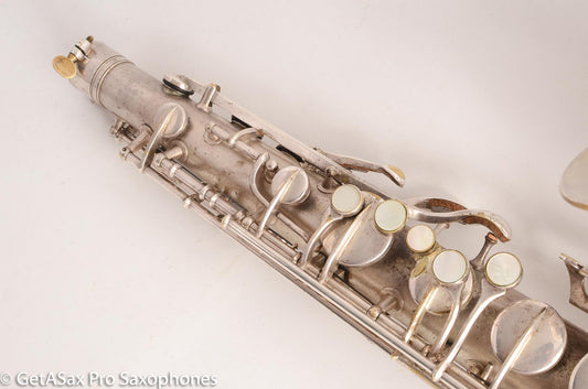 Conn New Wonder II Chu Berry Tenor Saxophone Silver Great Player! 172121