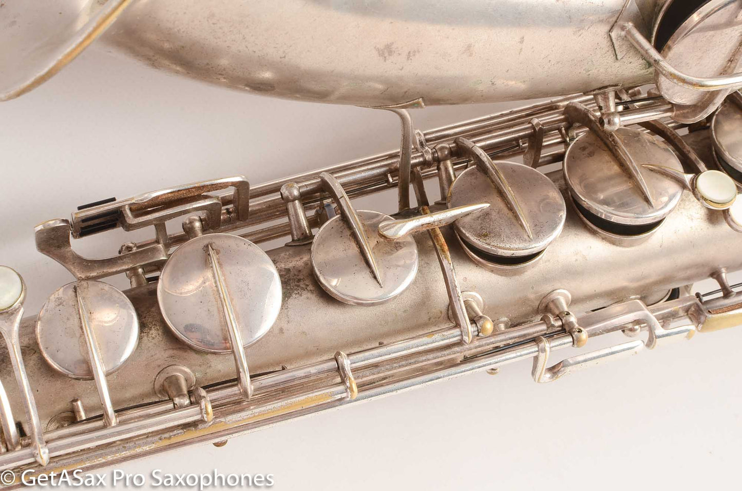 Conn New Wonder II Chu Berry Tenor Saxophone Silver Great Player! 172121
