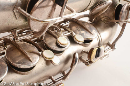 Conn New Wonder II Chu Berry Tenor Saxophone Silver Great Player! 172121