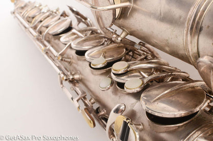 Conn New Wonder II Chu Berry Tenor Saxophone Silver Great Player! 172121