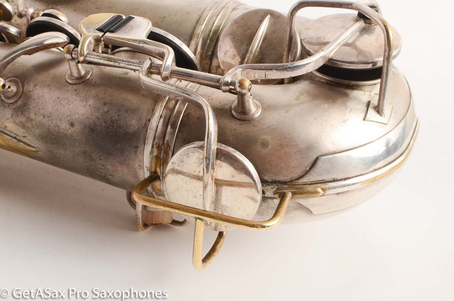 Conn New Wonder II Chu Berry Tenor Saxophone Silver Great Player! 172121