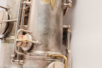 Conn New Wonder II Chu Berry Tenor Saxophone Silver Great Player! 172121