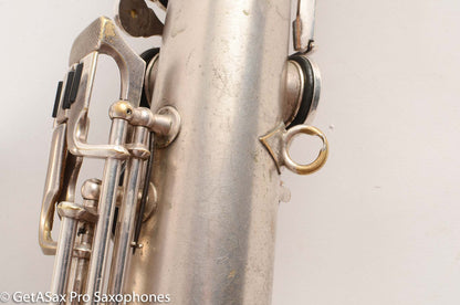 Conn New Wonder II Chu Berry Tenor Saxophone Silver Great Player! 172121