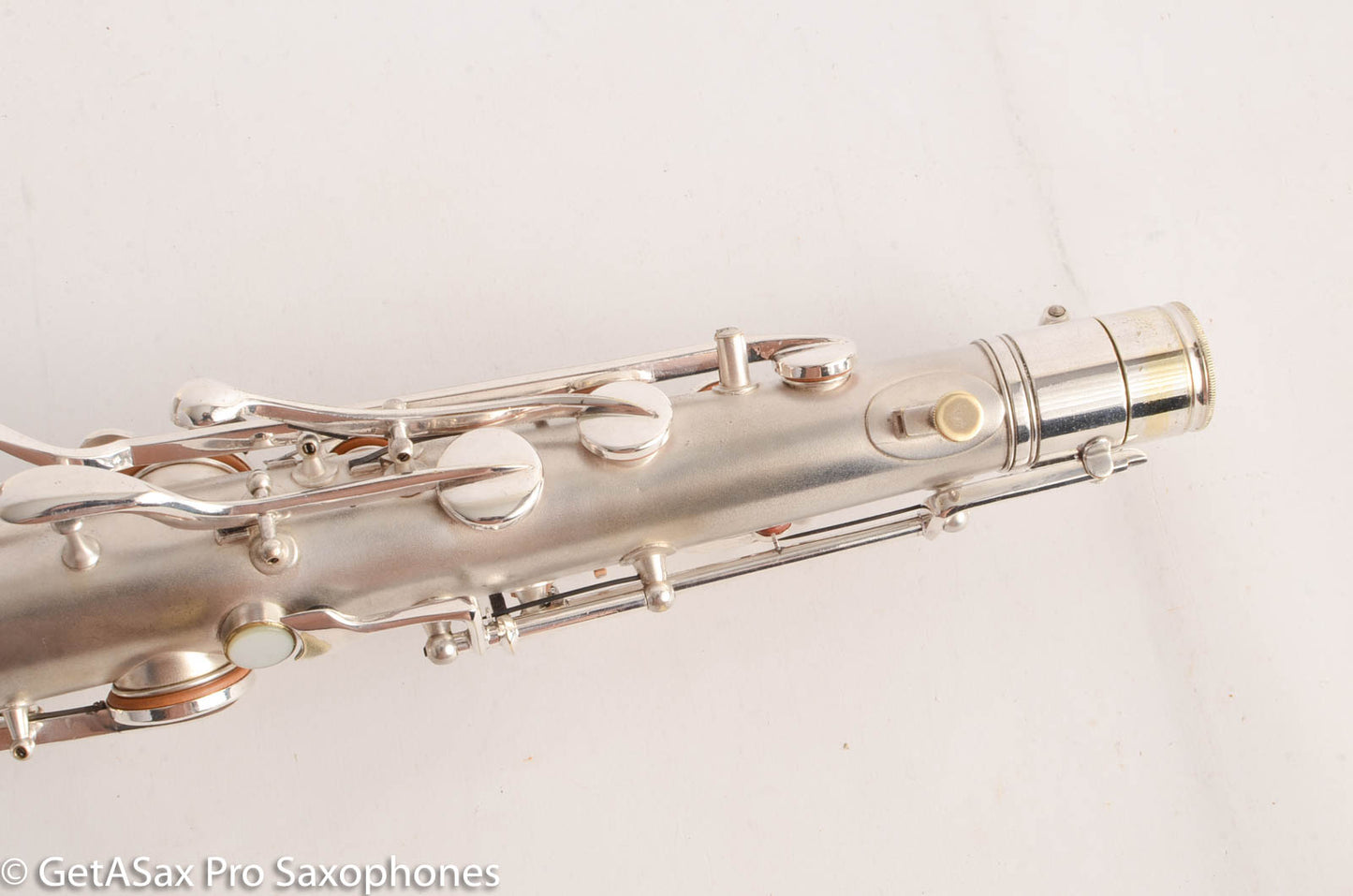 Conn NWII Chu Berry Tenor Saxophone Original Silver Excellent Condition Fresh Overhaul 171943