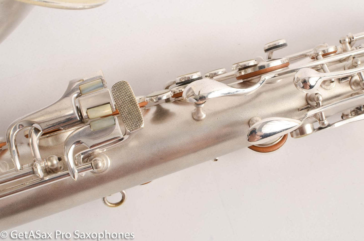 Conn NWII Chu Berry Tenor Saxophone Original Silver Excellent Condition Fresh Overhaul 171943